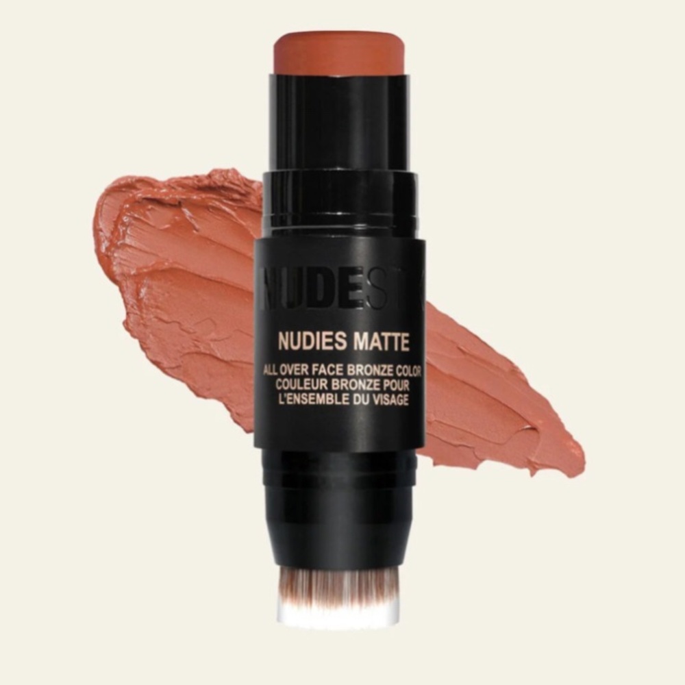 NUDESTIX Nudies Matte All-Over Face Bronze Color in Sunkissed